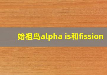 始祖鸟alpha is和fission